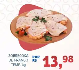 Bergamais Supermercados Sobrecoxa de frango temp. oferta
