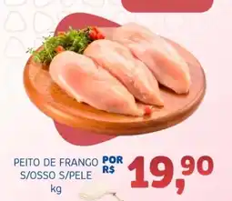 Bergamais Supermercados Peito de frango s/osso s/pele oferta
