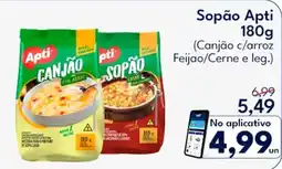 Supermercados Baklizi Sopão Apti oferta