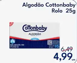 Supermercados Baklizi Algodão Cottonbaby Rolo oferta