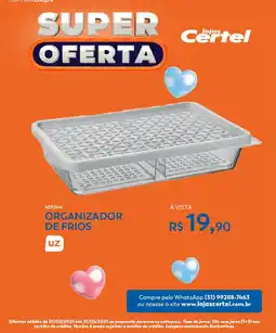 Lojas Certel Organizador de frios oferta