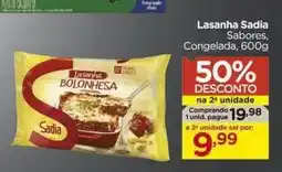 Carrefour Bairro Lasanha Sadia Sabores, Congelada, oferta