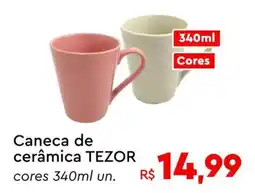 Caneca de cerâmica TEZOR cores un.