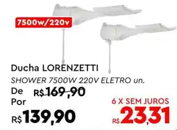 Komprao Atacadista Ducha LORENZETTI oferta