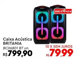 Komprao Atacadista Caixa Acústica BRITANIA oferta