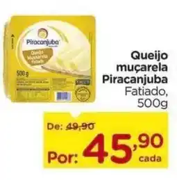 Carrefour Bairro Queijo muçarela Piracanjuba Fatiado, oferta
