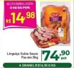 Comercial Esperança Linguiça Suina Seara Pacote oferta