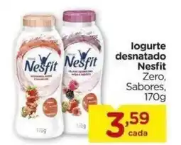 Carrefour Bairro logurte desnatado Nesfit Zero, Sabores, oferta