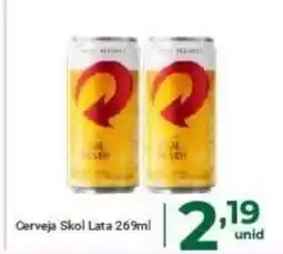 Comercial Esperança Cerveja Skol Lata oferta