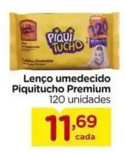 Lenço umedecido Piquitucho Premium