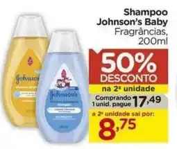 Carrefour Bairro Shampoo Johnson's Baby Fragrâncias, oferta