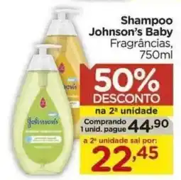 Carrefour Bairro Shampoo Johnson's Baby Fragrâncias, oferta