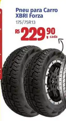 Supermercados Mateus Pneu para Carro XBRI Forza 175/75R13 oferta