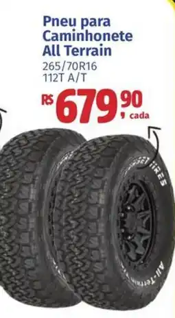 Pneu para Caminhonete All Terrain
