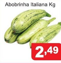 Calvo Atacadista Abobrinha Italiana 1kg oferta