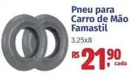 Supermercados Mateus Pneu para Carro de Mão Famastil oferta