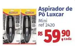 Supermercados Mateus Aspirador de Pó Luxcar oferta