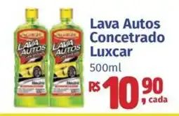 Supermercados Mateus Lava Autos Concetrado Luxcar oferta