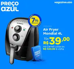 Magalu Air Fryer Mondial oferta