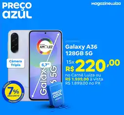 Magalu Galaxy A36 128GB 5G oferta