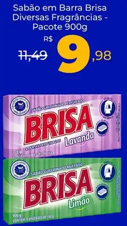 Unicompra Sabão em Barra Brisa Diversas Fragrâncias - Pacote oferta