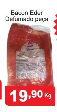 Bacon Eder Defumado peca 1kg