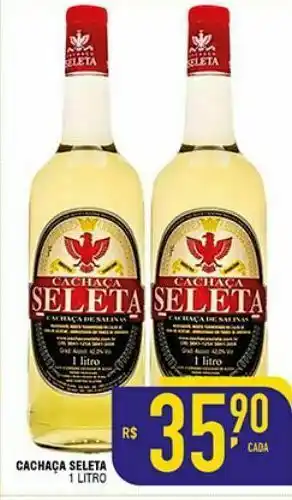 Cachaça seleta 1 litro
