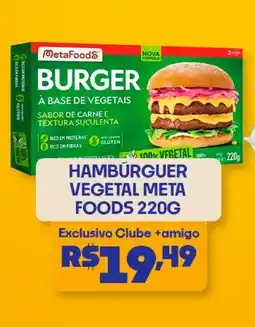 Boa Supermercados Hamburguer vegetal meta foods oferta