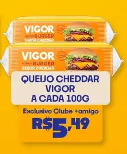 Boa Supermercados Queijo cheddar vigor a cada oferta