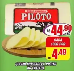 Violeta Supermercados Queijo mussarela piloto fatiada oferta