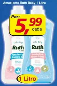Supermercados Guanabara Amaciante Ruth Baby oferta
