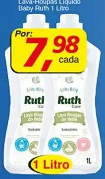 Supermercados Guanabara Lava-roupas liquido baby ruth oferta