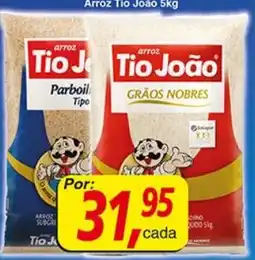 Supermercados Guanabara Arroz Tio João oferta