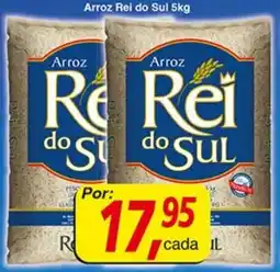 Supermercados Guanabara Arroz Rei do Sul oferta
