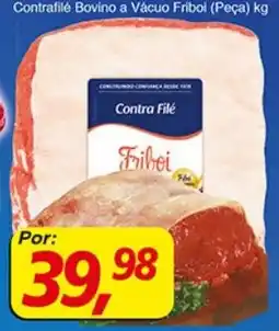 Supermercados Guanabara Contrafilé Bovino a Vácuo Friboi (Peça) oferta