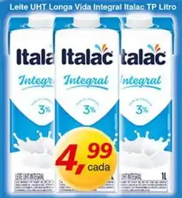 Supermercados Guanabara Leite UHT Longa Vida Integral Italac TP oferta