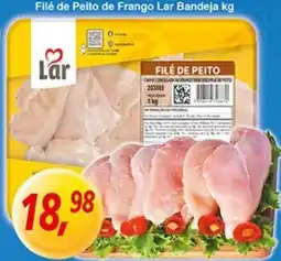 Supermercados Guanabara Filé de Peito de Frango Lar Bandeja oferta