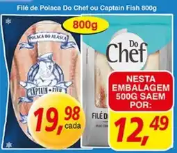 Supermercados Guanabara Filé de Polaca Do Chef ou Captain Fish oferta