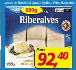 Lombo de Bacalhau Gadus Morhua Riberalves
