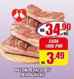 Violeta Supermercados Bacon pedaço def perdigao oferta