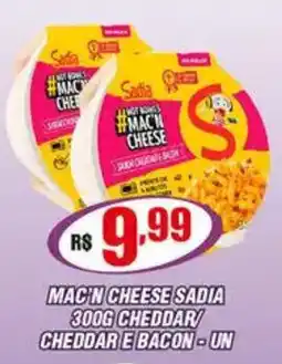 Mac'n cheese sadia cheddar cheddar e bacon-un