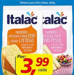 Supermercados Guanabara Mistura para Bolo Italac oferta