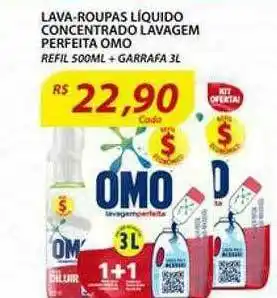 Assaí Atacadista Lava-roupas Liquido Concentrado Lavagem Perfeita Omo oferta
