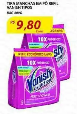 Assaí Atacadista Tira Manchas Em Pó Refil Vanish Tipos oferta