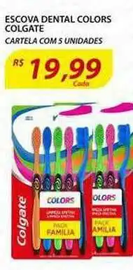Assaí Atacadista Escova Dental Colors Colgate oferta