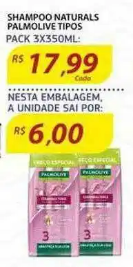 Assaí Atacadista Shampoo Naturals Palmolive Tipos oferta
