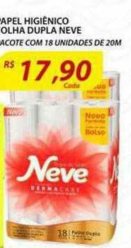 Assaí Atacadista Papel Higiênico Folha Dupla Neve oferta