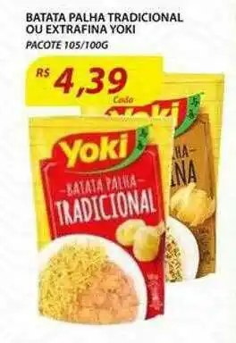 Assaí Atacadista Batata Palha Tradicional Ou Extrafina Yoki oferta