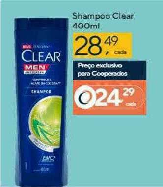 Coop Shampoo Clear 400ml oferta