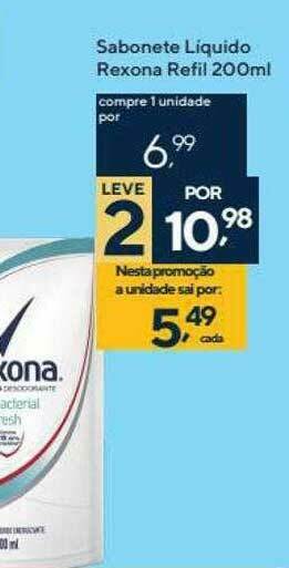 Coop Sabonete Liquido Rexona Refil oferta